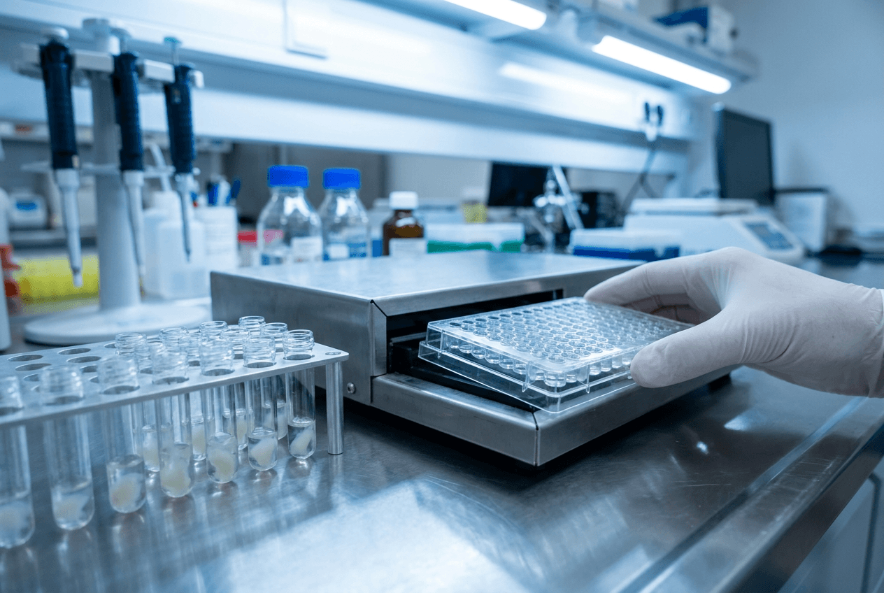 LAL bacterial endotoxin testing microplate reader