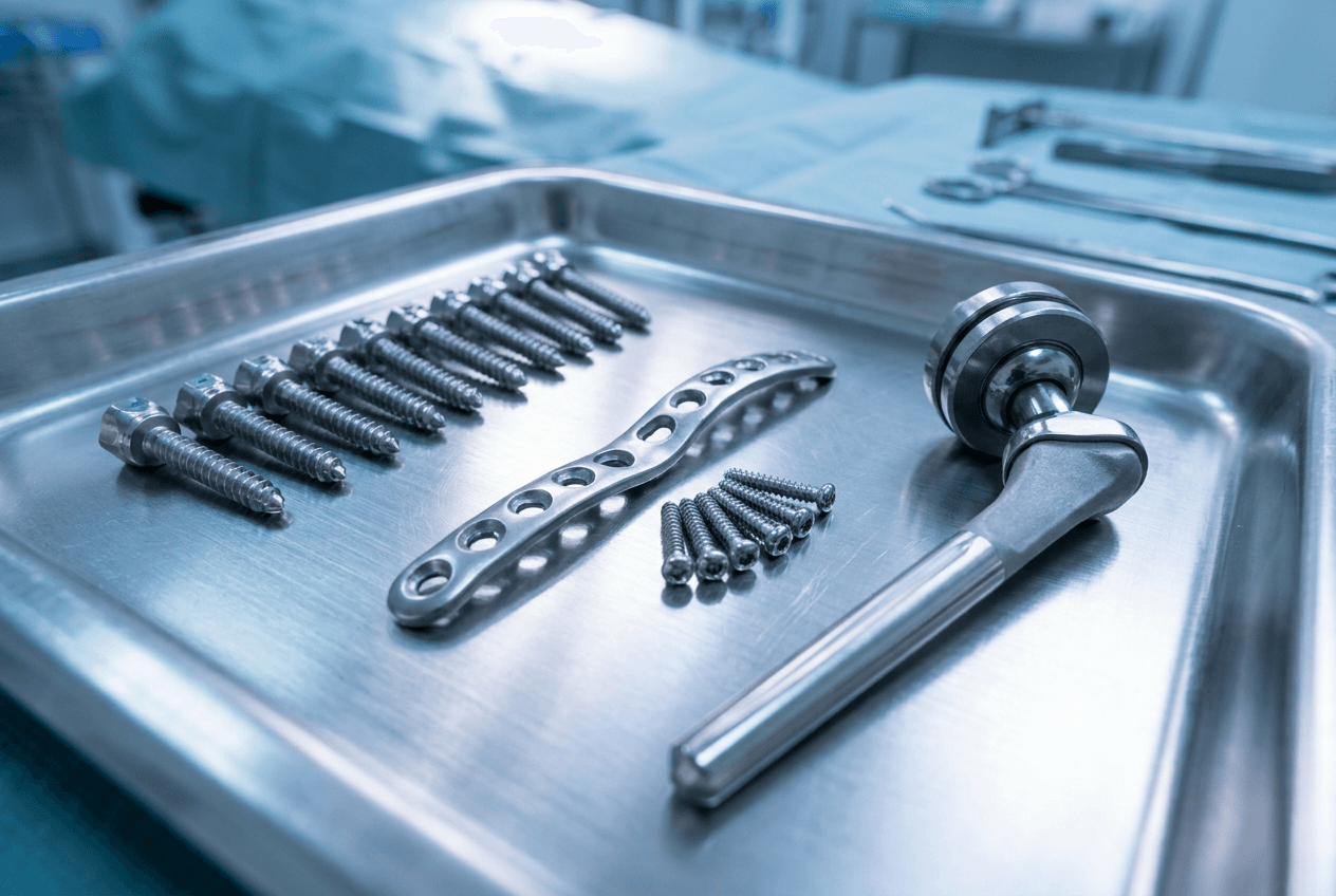 Orthopedic implants - spine, joint, trauma devices
